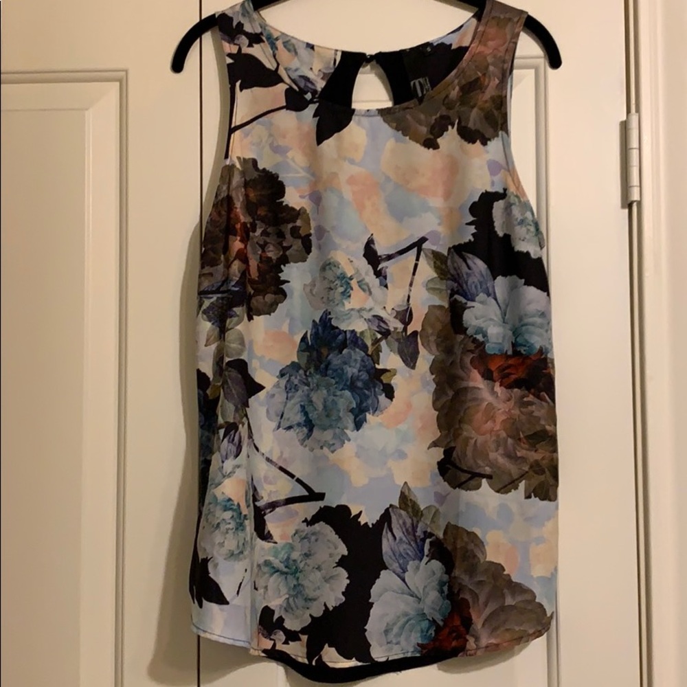Anthropologie floral blouse
